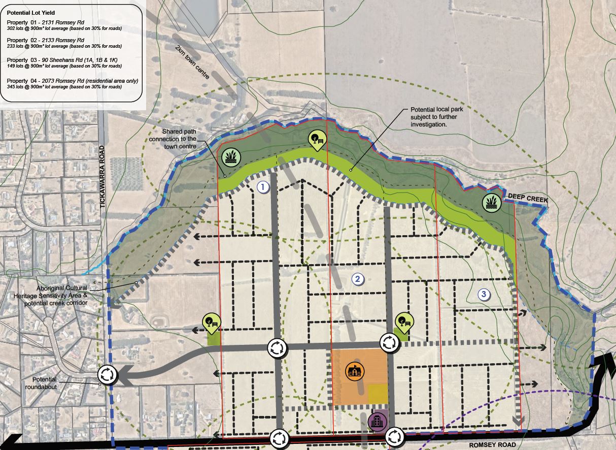 2131 Romsey Road and 90 Sheehans Road, Romsey